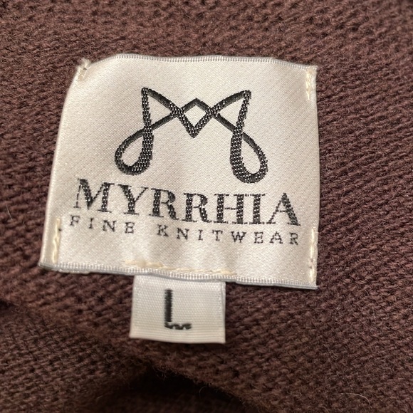 Myrrhia Fine Knitwear High Neck Dress - Picture 4 of 8